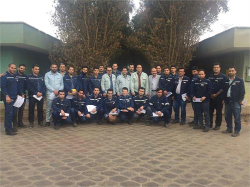 صدور گواهینامه بین المللی اپراتورهای جرثقیل سقفی در شرکت فولاد خوزستان