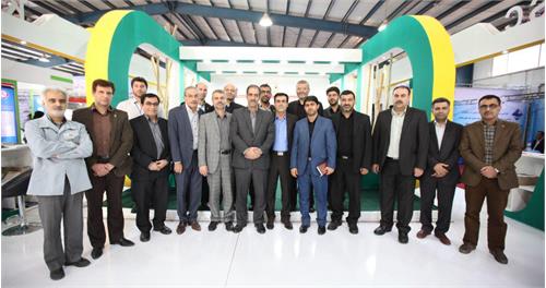 محمد کشانی مدیرعامل شرکت فولاد خوزستان در بازدید از نمایشگاه تخصصی ( H.S.E.E ):