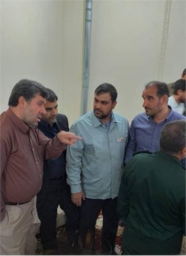 تقدیر، فرماندار اهواز از حضور مستمر و کمک رسانی فولاد خوزستان