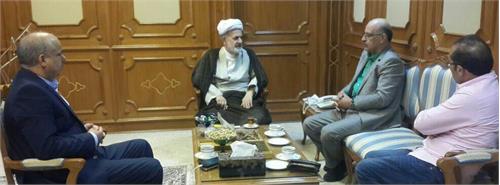 دیدار و گفتگوی مدیرصادرات فولادخوزستان با سفیر جمهوری اسلامی ایران در عمان