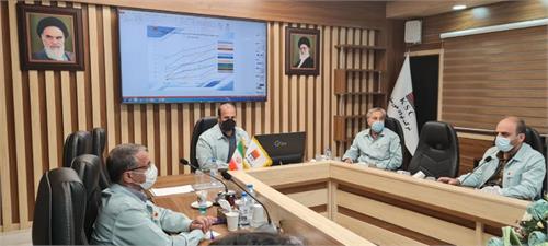 جلسه بررسی روند اجرای پروژه های شرکت فولاد خوزستان