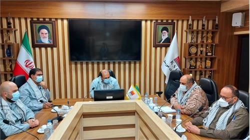 اعضای شورای حوزه شهید بقایی با مدیرعامل فولاد خوزستان دیدار کردند