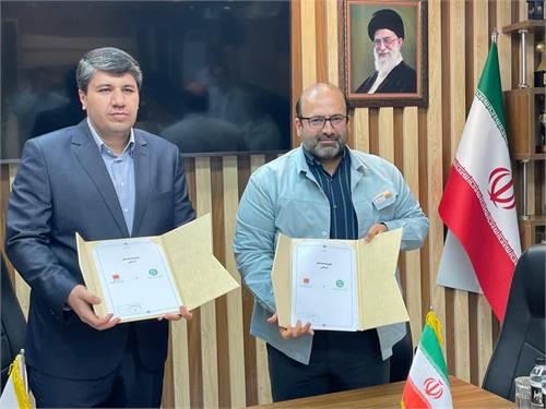 امضای تفاهم نامه تعاملات بانکی فی‌مابین شرکت فولاد خوزستان و بانک توسعه صادرات