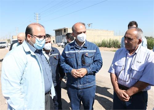 ​بازدید مدیرعامل فولاد خوزستان از پروژه بازسازی اساسی جاده حادثه خیز قلعه چنعان به کانتکس