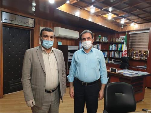 تقدیر سرپرست دانشگاه علوم پزشکی اهواز از فعالیت‌های بهداشتی فولاد خوزستان