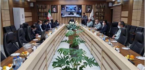 دیدار مدیرعامل شرکت فولاد خوزستان با مدیرعامل بانک تجارت ایران