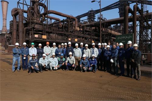 تعمیرات اضطراری زمزم یک در شرکت فولاد خوزستان با موفقیت انجام شد.