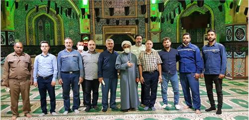 مراسم سیاهپوشان مسجد رسول اکرم (ص) فولاد خوزستان