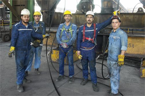 تعمیرات دوره‌ای (PM) جرثقیل‌های سقفی فولاد خوزستان