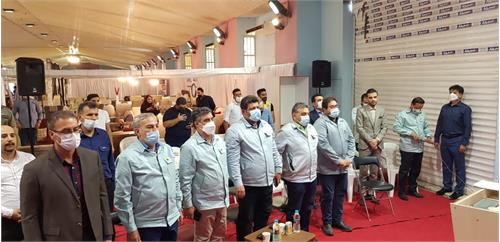 نمایشگاه عیدانه فولاد خوزستان با تجلیل از غرفه‌داران به کار خود پایان داد
