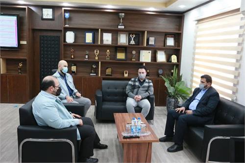 نماینده مردم شوش در مجلس شورای اسلامی با مدیرعامل دیدار کرد