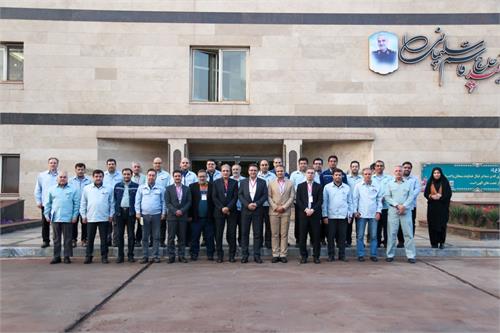 مراسم اختتامیه ارزیابی تعالی سازمانی شرکت فولاد خوزستان برگزار شد