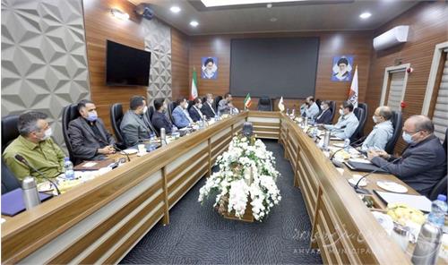 مدیرعامل شرکت فولاد خوزستان با شهردار اهواز دیدار کرد