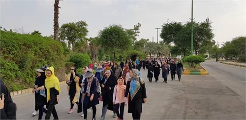 همایش پیاده‌روی بانوان شرکت فولاد خوزستان